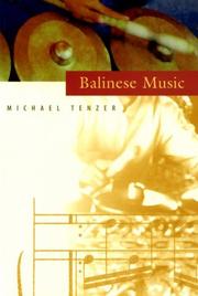 Balinese Music by Michael Tenzer