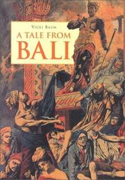 Cover of: A Tale from Bali by Vicki Baum
