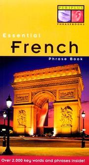 Cover of: Essential French Phrase Book (Periplus Phrase Books)