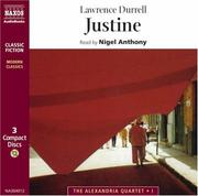 Cover of: Justine (The Alexandria Quartet, I)