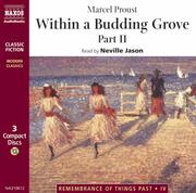 Cover of: Within a Budding Grove (Remembrance of Things Past, 4) by Marcel Proust