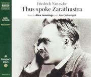 Cover of: Thus Spoke Zarathustra by Friedrich Nietzsche