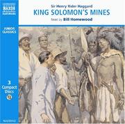Cover of: King Solomon's Mines (Junior Classics) by H. Rider Haggard