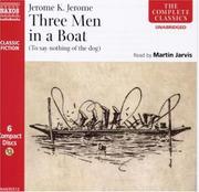 Cover of: Three Men In A Boat by Jerome Klapka Jerome