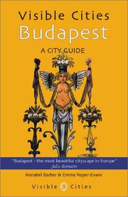 Cover of: Visible Cities Budapest (Visible Cities Guidebook series)