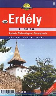 Cover of: Erdely / Transylvania Map