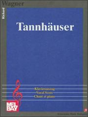 Cover of: Tannhauser by Richard Wagner