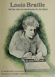 Louis Braille by Margaret Davidson