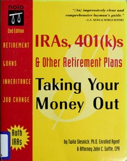 Cover of: IRAs, 401(k)s & other retirement plans: taking your money out