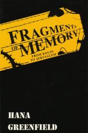 Cover of: Fragments of memory by Hana Greenfield