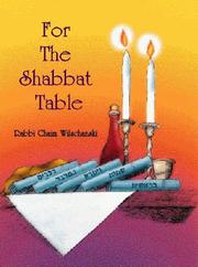 Cover of: For the Shabbat table