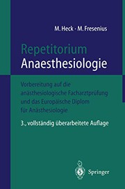 Cover of: Repetitorium Anaesthesiologie by Michael Heck, Michael Fresenius