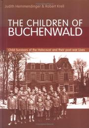Cover of: The Children of Buchenwald  by Judith Hemmendinger, Robert Krell