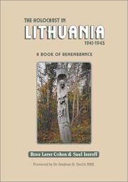 Cover of: The Holocaust in Lithuania 1941-1945 by 