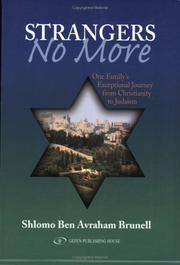 Cover of: Strangers No More by Shlomo Ben Avraham Brunell