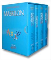 Front cover of Maskilon, 4 Volume Set by Unknown