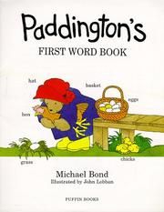 Paddingtons First Word Book