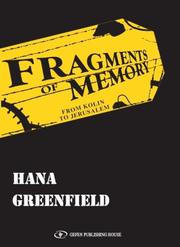 Cover of: Fragments of Memory by Hana Greenfield