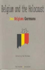 Cover of: Belgium and the Holocaust by edited by Dan Michman.