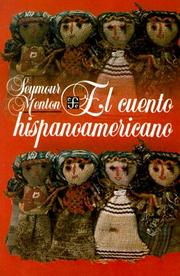 Cover of: El Cuento Hispanoamericano by Seymour Menton