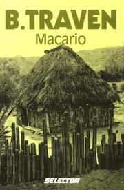 Cover of: Macario by B. Traven