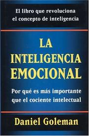 Cover of: La Inteligencia Emocional