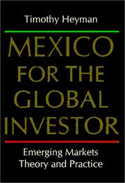 Cover of: Mexico for the Global Investor: Emerging Markets Theory and Practice