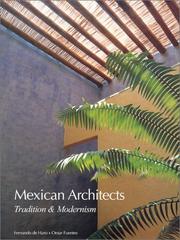 Cover of: Arquitectos mexicanos: entre la tradición y la modernidad