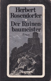 Cover of: Der Ruinenbaumeister by 