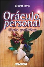 Cover of: Oraculo personal, guía practica (ESOTERISMO)