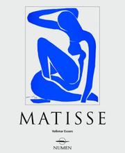 Cover of: Matisse by Volkmar Essers