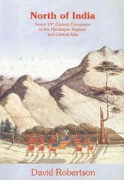 Cover of: North of India (Asian Portraits) by David Robertson