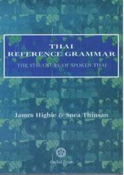 Cover of: Thai Reference Grammar