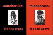 Cover of: Mutabaruka: The First Poems / The Next Poems (Double Volume)