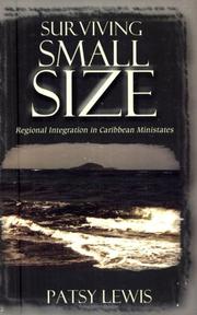 Cover of: Surviving Small Size: Regional Integration in Caribbean Ministates