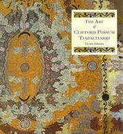 Cover of: The art of Clifford Possum Tjapaltjarri by Vivien Johnson