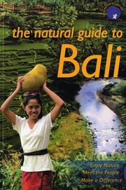 Cover of: The Natural Guide to Bali