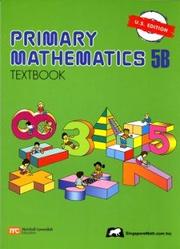 Cover of: Primary Mathematics 5b: Us Edition, PMUST5B (Primary Mathematics Us Edition)