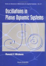 Cover of: Oscillations in planar dynamic systems