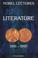 Cover of: Nobel Lectures in Literature 