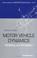 Cover of: Motor vehicle dynamics