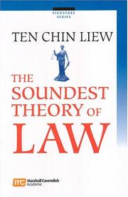 Cover of: The Soundest Theory Of Law