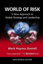 Cover of: World of Risk by Mark Haynes Daniell, Mark Haynes Daniell