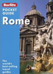 Cover of: Berlitz Pocket Guide Rome (Berlitz Pocket Guides)