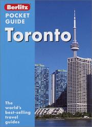 Cover of: Berlitz Pocket Guide Toronto (Berlitz Pocket Guides)