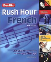 Cover of: Berlitz Rush Hour French (Berlitz Rush Hour)