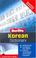 Cover of: Berlitz Korean-English/English-Korean Pocket Dictionary (Berlitz Dictionaries)