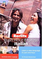Cover of: Berlitz Rush Hour Express Italian (Rush Hour Express)