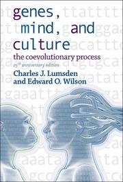 Cover of: Genes, Mind, And Culture: The Coevolutionary Process