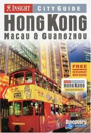 Cover of: Insight City Guide Hong Kong: Macau & Guangzhou (Insight Guides)